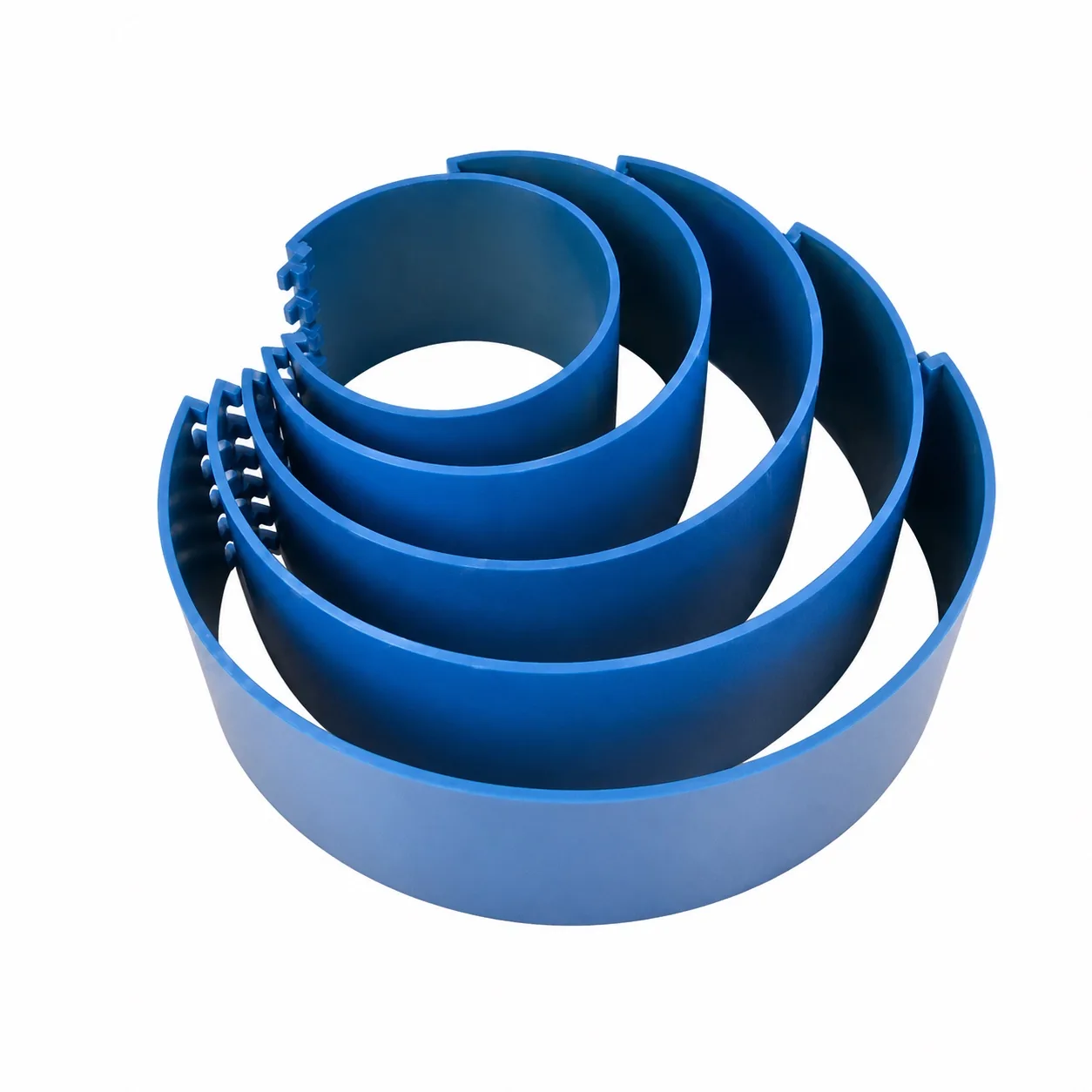 Blue JUNSHIDA TDI finger-lock polyurethane anvil cover set